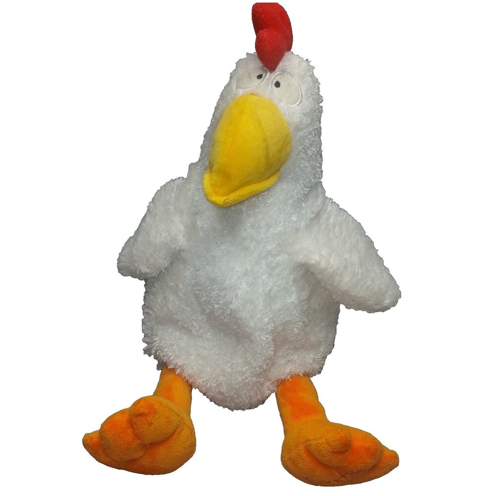 Kohls Cares Philadelphia Chicken Sandra Boynton Plush Stuffed Animal White 14"